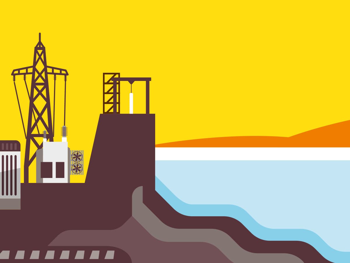Energy generation illustration