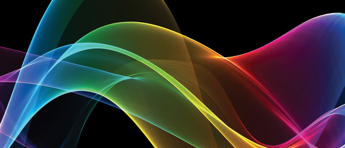 abstract rainbow