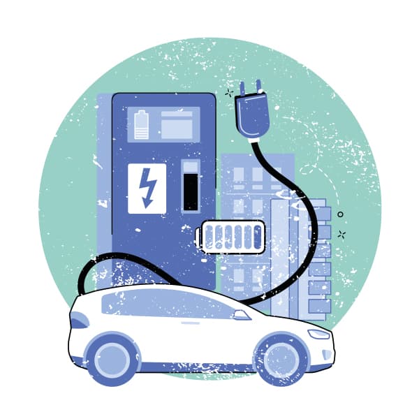 Electric car charging