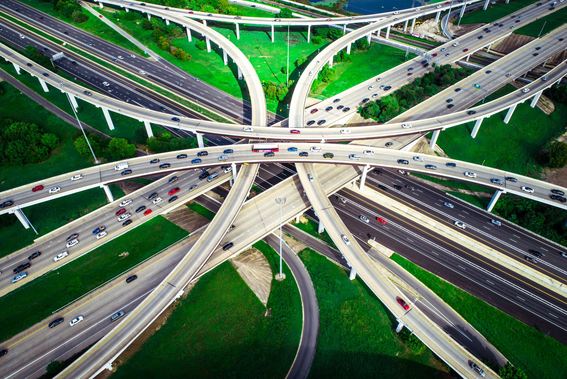 US highway, Austin, Texas