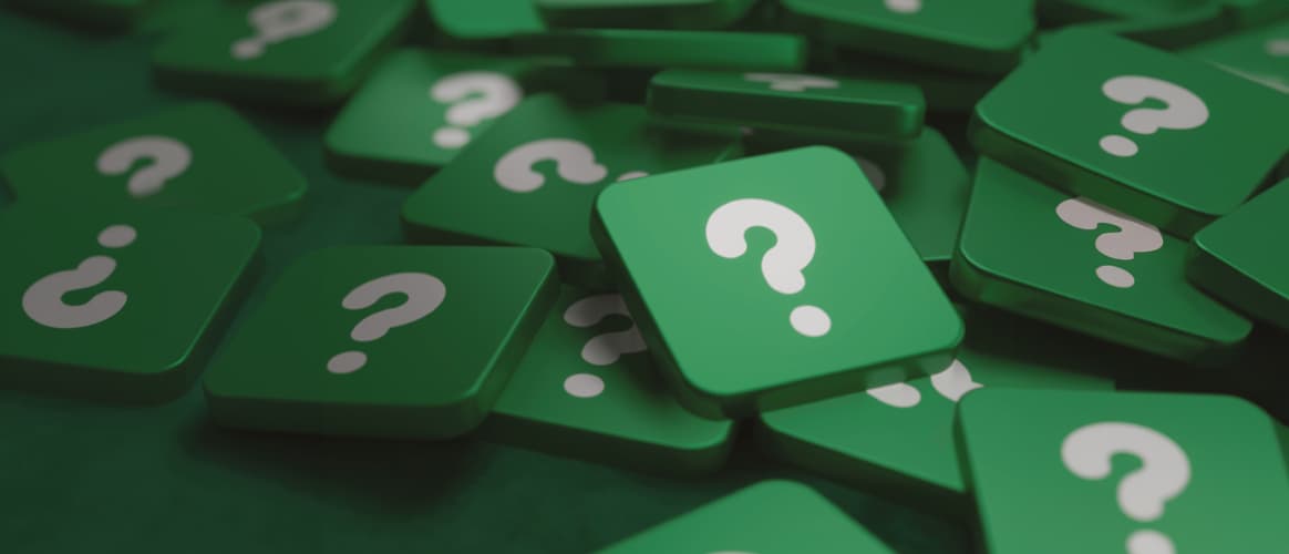 Question marks