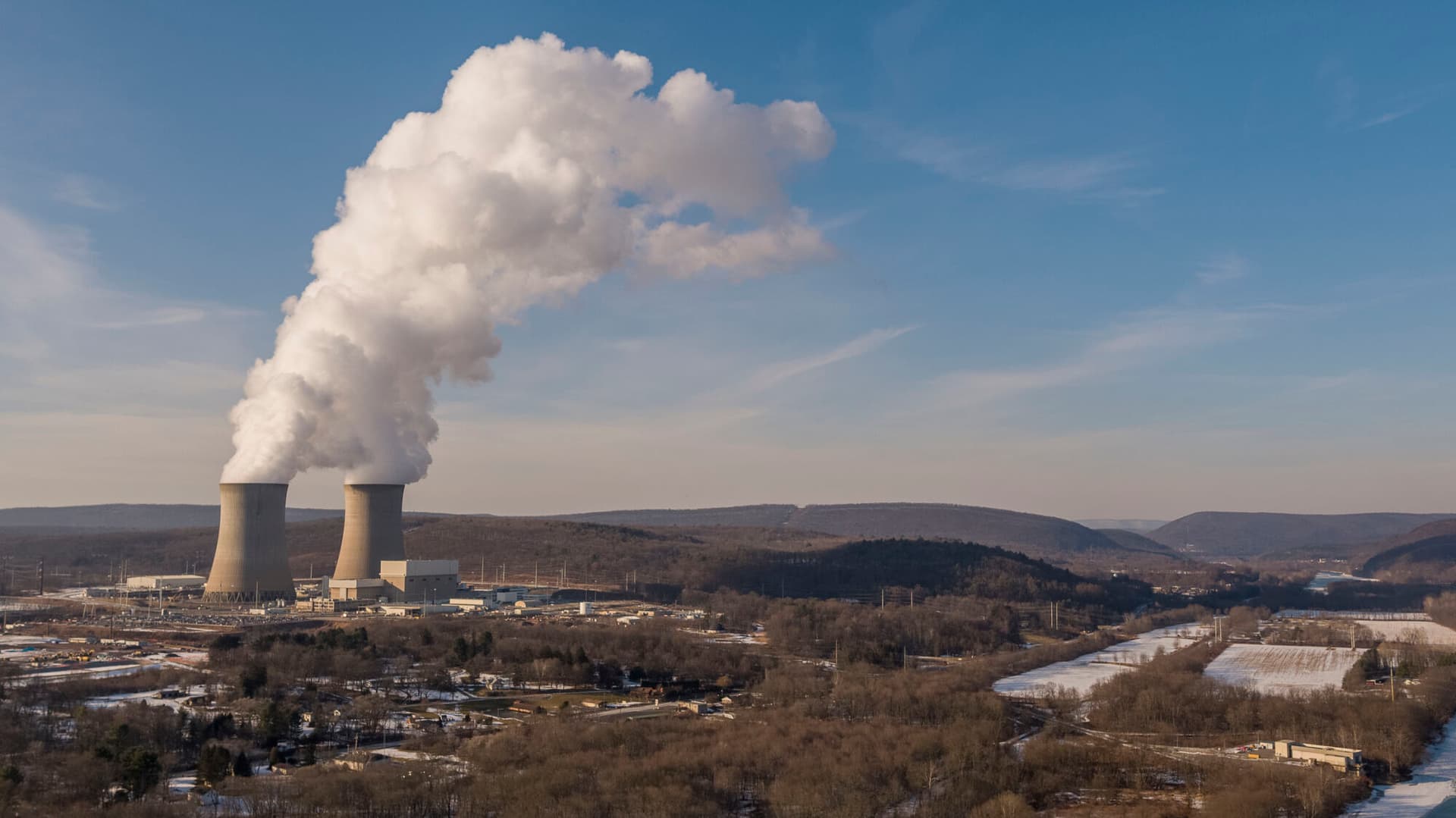 The Susquehanna Steam Nuclear Power Plant in Pennsylvania.